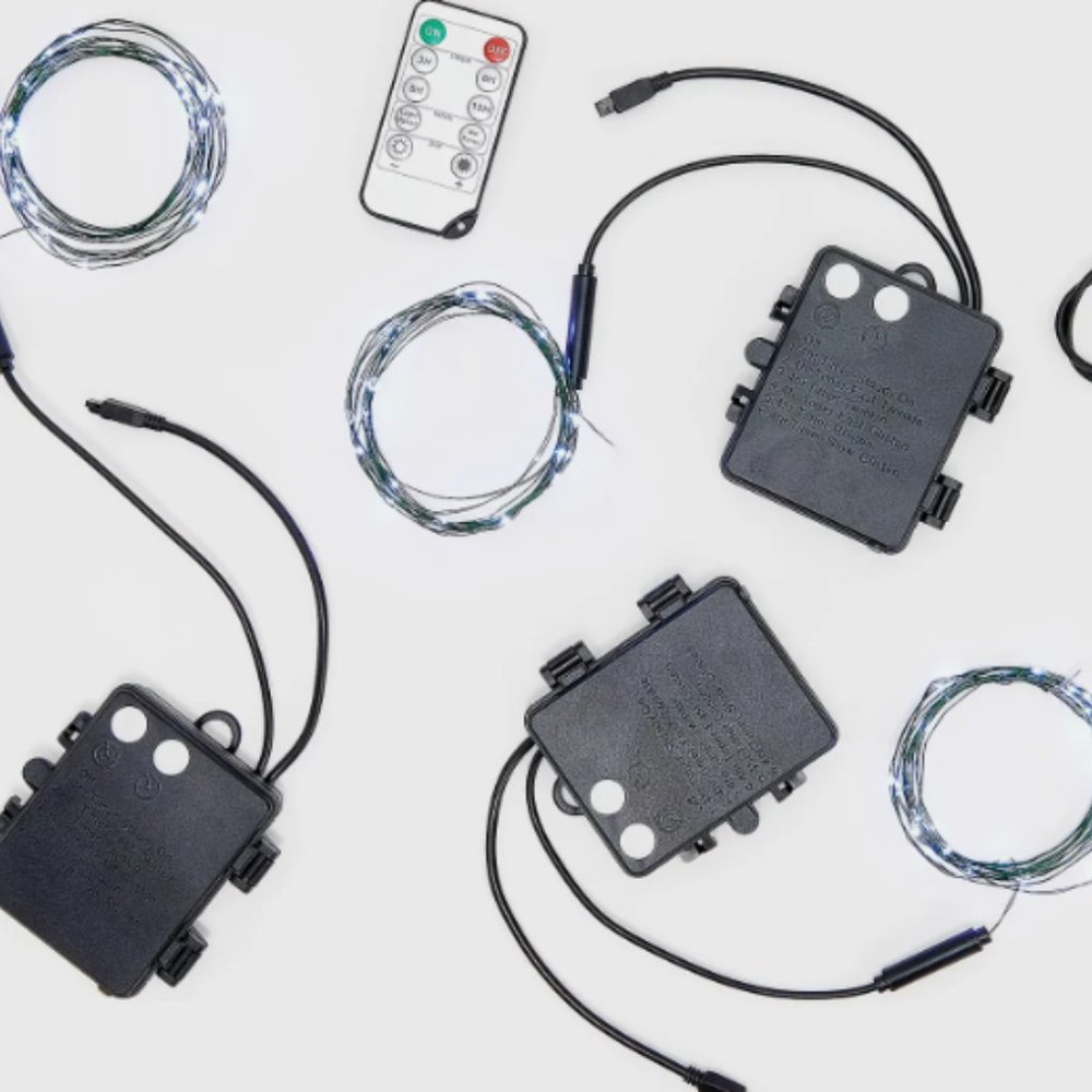 Scott Living Set of 3 Dual Powered LED Fairy Lights